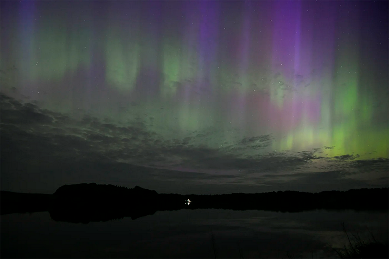 Northern Lights over the UK on May 11