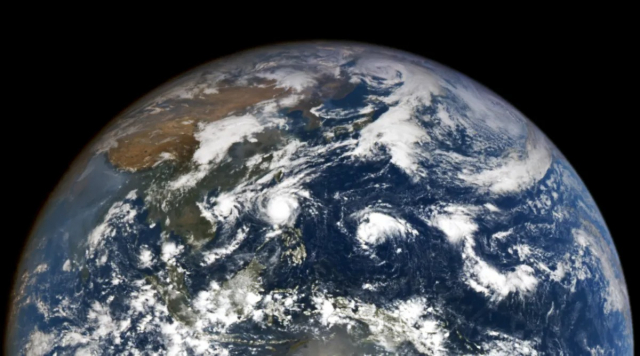 Four hurricanes in the Pacific Ocean at once