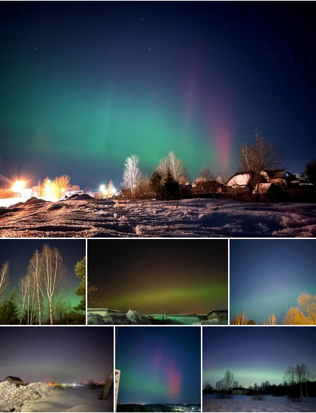 Northern Lights over Russia March 3