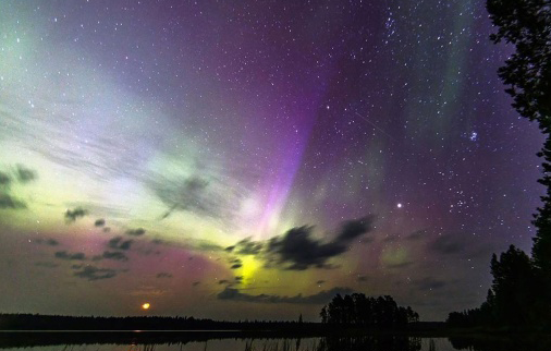Northern Lights over Russia on September 12