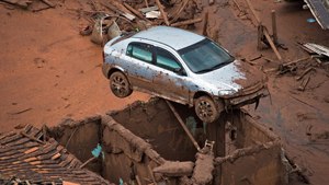 The collapse of dams in Brazil