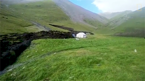 Thawing of permafrost in Tibet