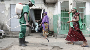 Epidemic of the plague in Madagascar