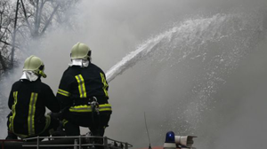 Fire on the Glacier in Taimyr
