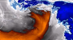 Weather Bomb over the state of Maryland