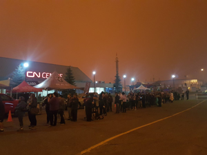 Smog from fires in Canada