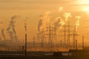 Emission of sulfurous anhydride in Armyansk