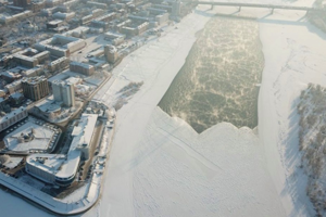 Non-freezing rivers in Siberia