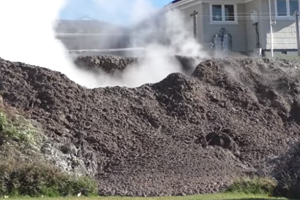 New Zealand Mud Geyser