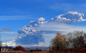 Shiveluch volcano eruption in Kamchatka