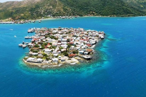 Island resort in Honduras