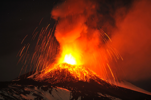 Mount Etna eruption