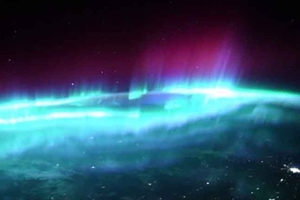 Northern Lights from ISS