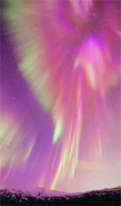 Northern lights over Tromso